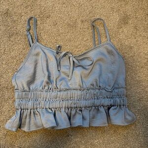 Stylish Gray Women's Top